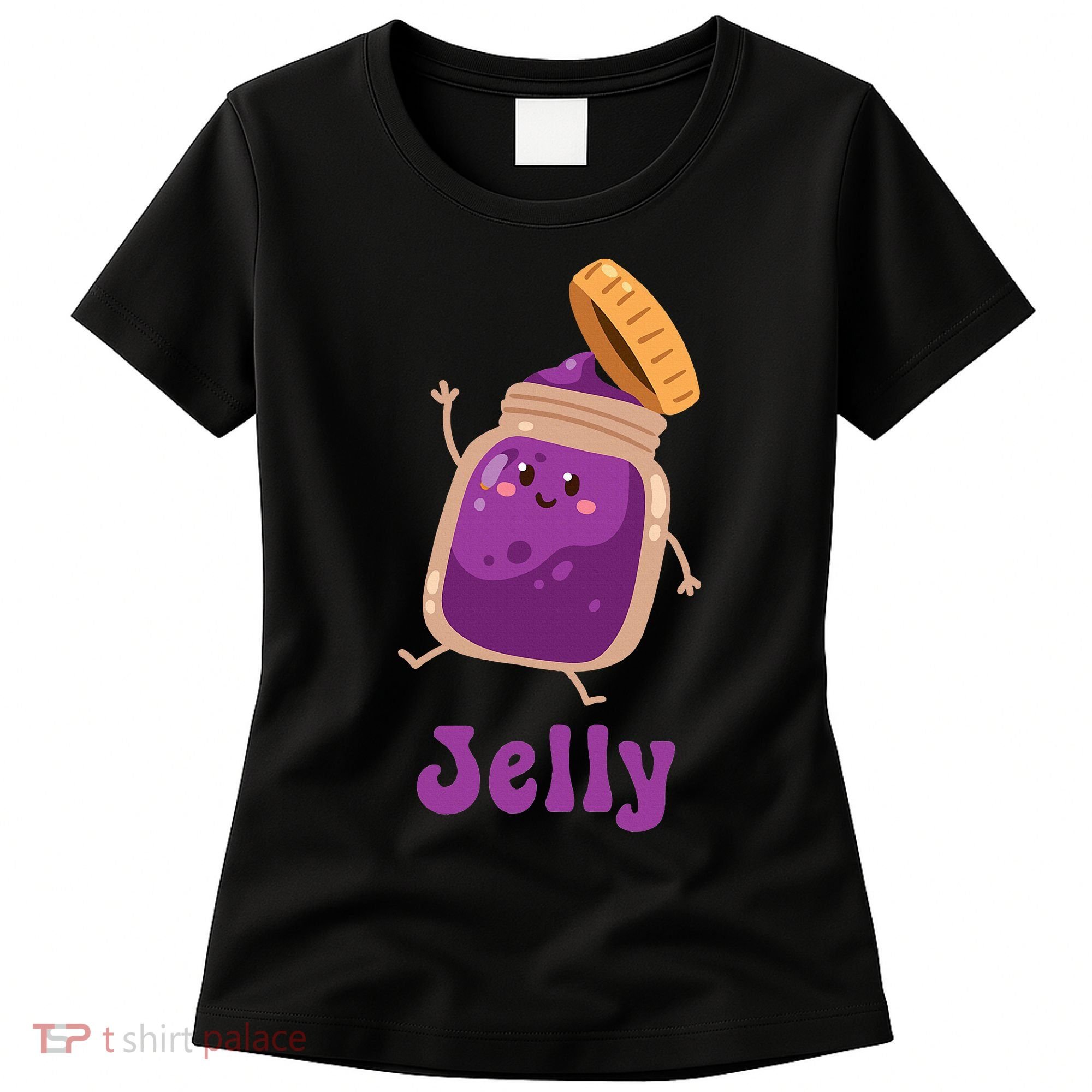 Peanut Butter & Jelly Matching Couple Halloween Best Friends Women's T-Shirt