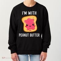 Peanut Butter Jelly Matching Couples His & Hers Women's Sweatshirt thumb 0