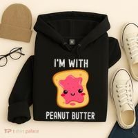 Peanut Butter Jelly Matching Couples His & Hers Hoodie thumb 4
