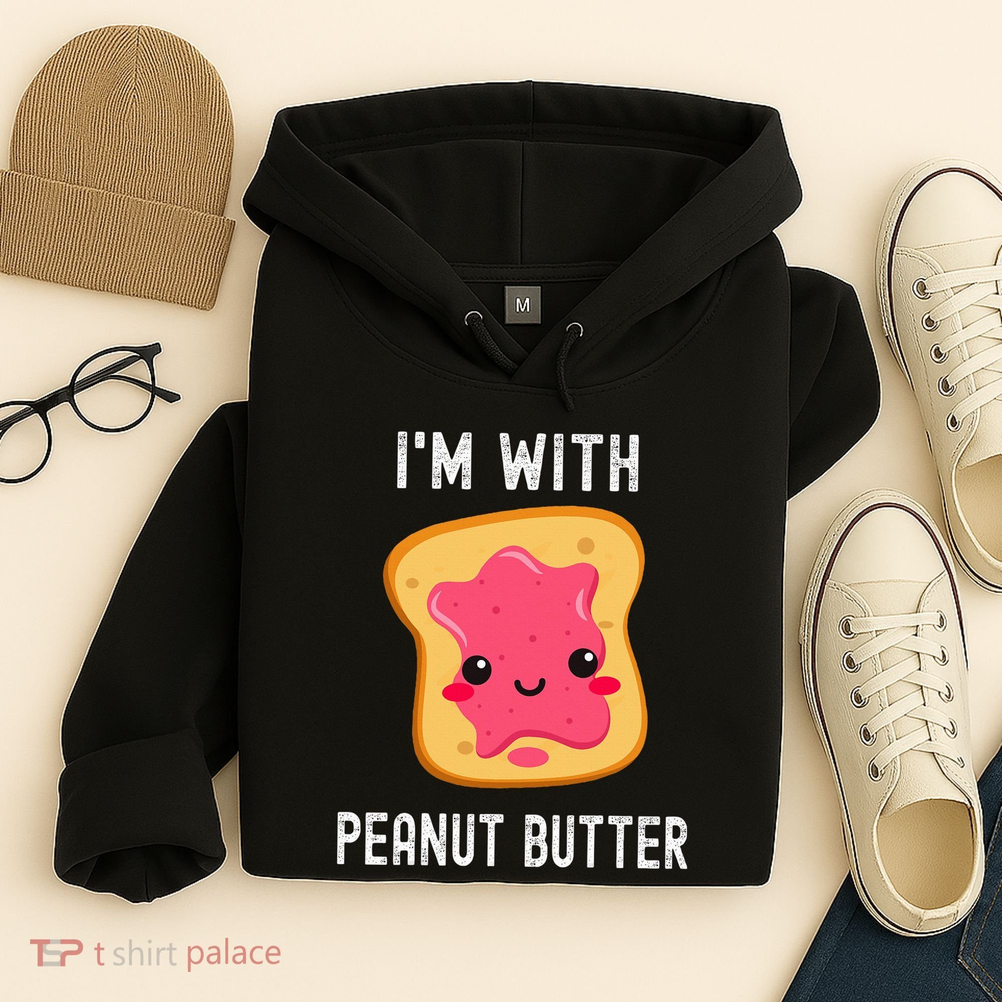 Peanut Butter Jelly Matching Couples His & Hers Hoodie