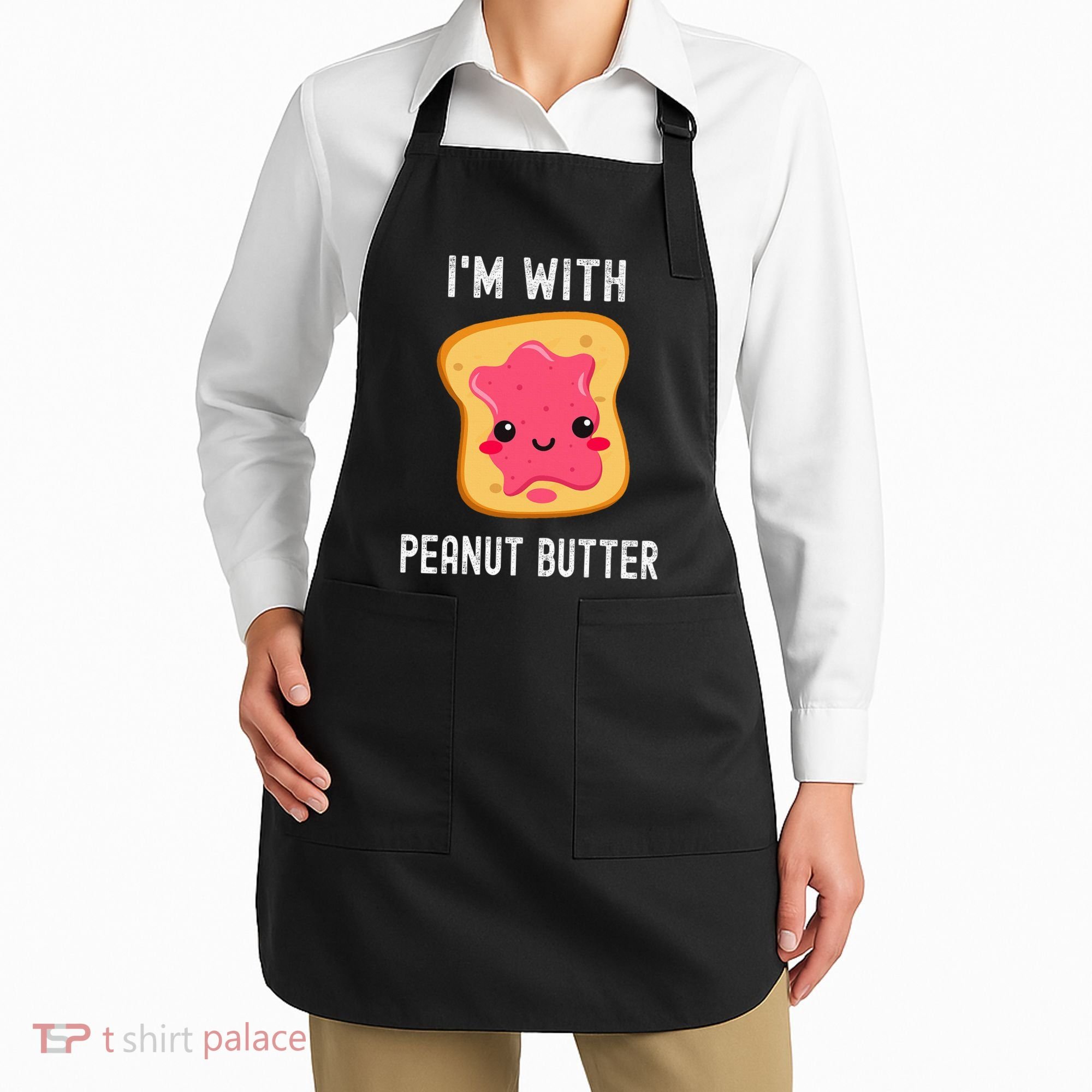Peanut Butter Jelly Matching Couples His & Hers Apron