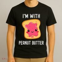 Peanut Butter Jelly Matching Couples His & Hers T-Shirt thumb 3