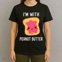 Peanut Butter Jelly Matching Couples His & Hers T-Shirt thumb 4
