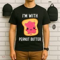 Peanut Butter Jelly Matching Couples His & Hers T-Shirt thumb 6