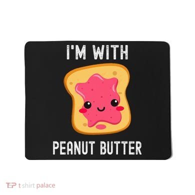 Peanut Butter Jelly Matching Couples His & Hers Mousepad