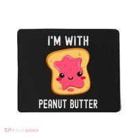 Peanut Butter Jelly Matching Couples His & Hers Mousepad thumb 0