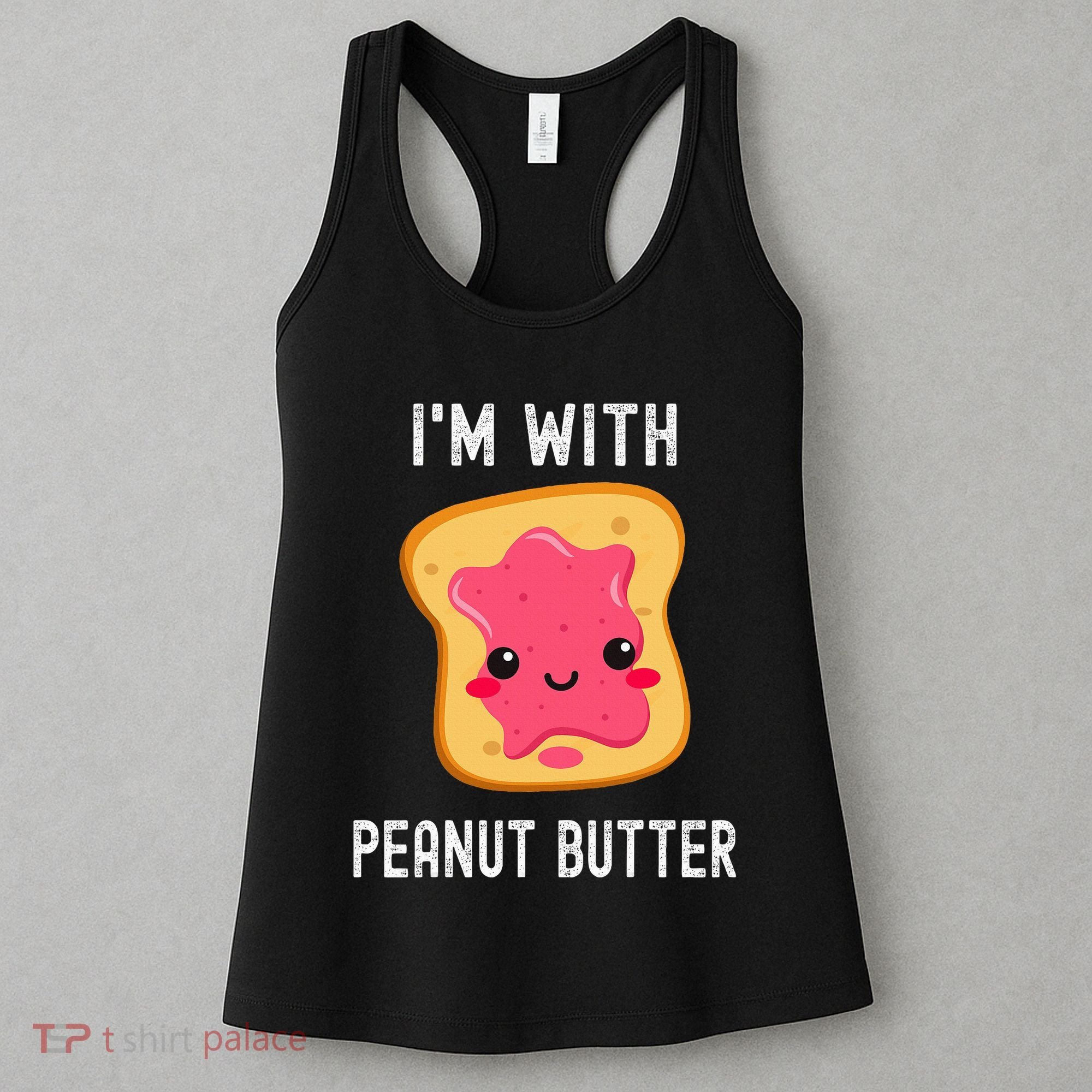 Peanut Butter Jelly Matching Couples His & Hers Women's Tank Top