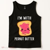 Peanut Butter Jelly Matching Couples His & Hers Tank Top thumb 2