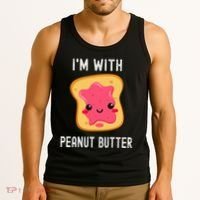 Peanut Butter Jelly Matching Couples His & Hers Tank Top thumb 3