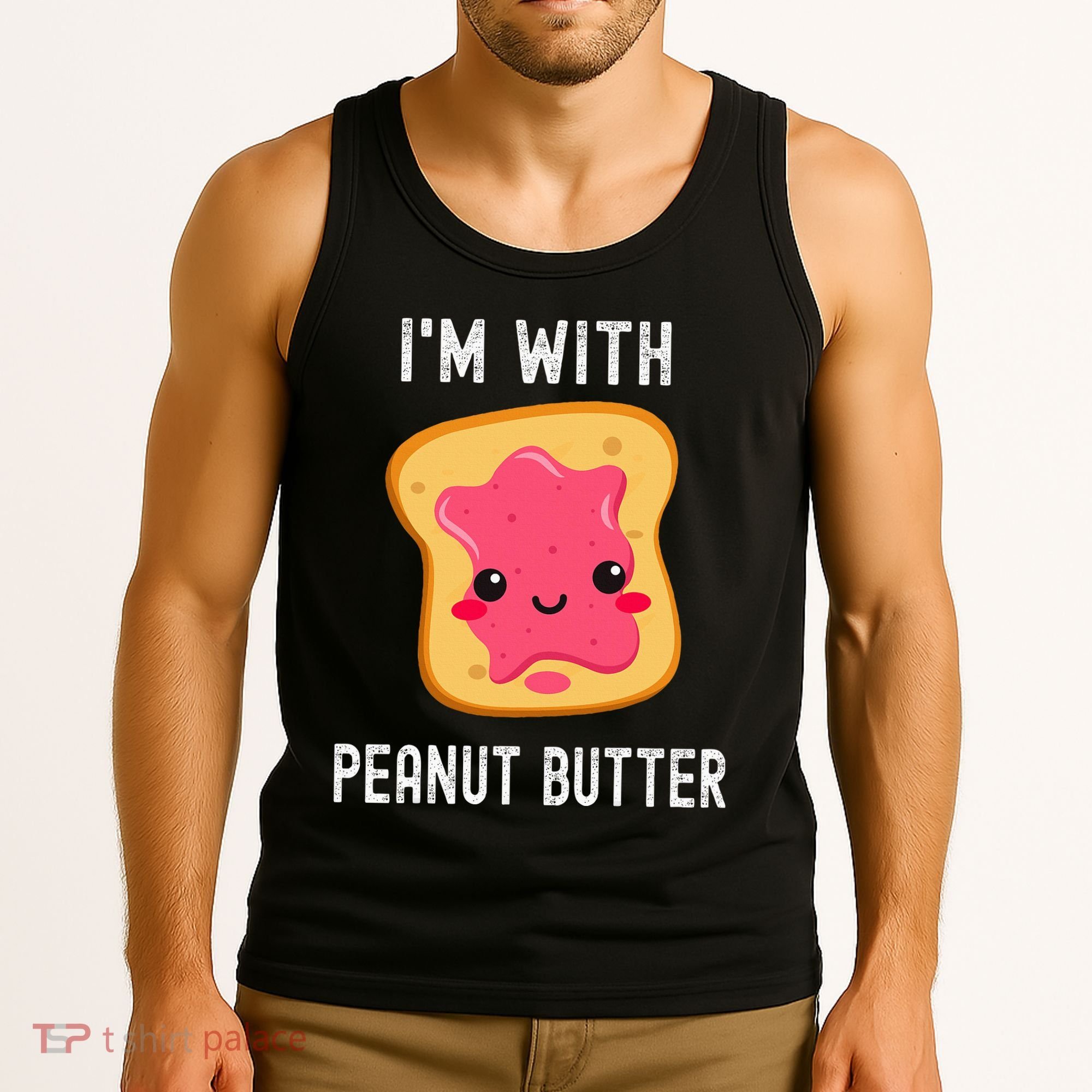 Peanut Butter Jelly Matching Couples His & Hers Tank Top