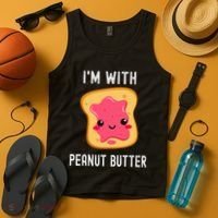 Peanut Butter Jelly Matching Couples His & Hers Tank Top thumb 4