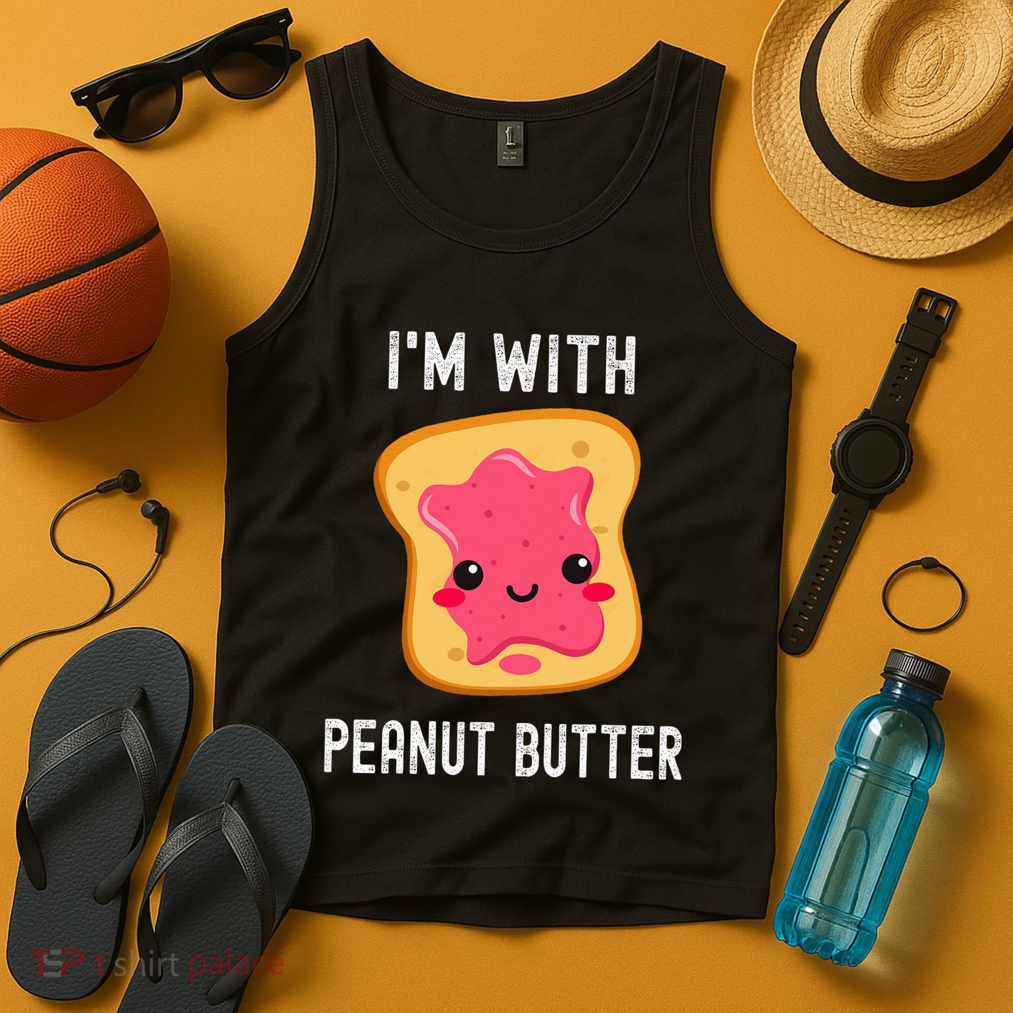 Peanut Butter Jelly Matching Couples His & Hers Tank Top