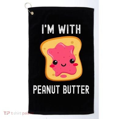 Peanut Butter Jelly Matching Couples His & Hers Golf Towel