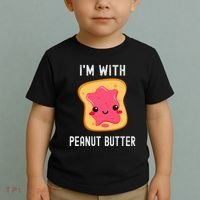 Peanut Butter Jelly Matching Couples His & Hers Toddler T-Shirt thumb 2