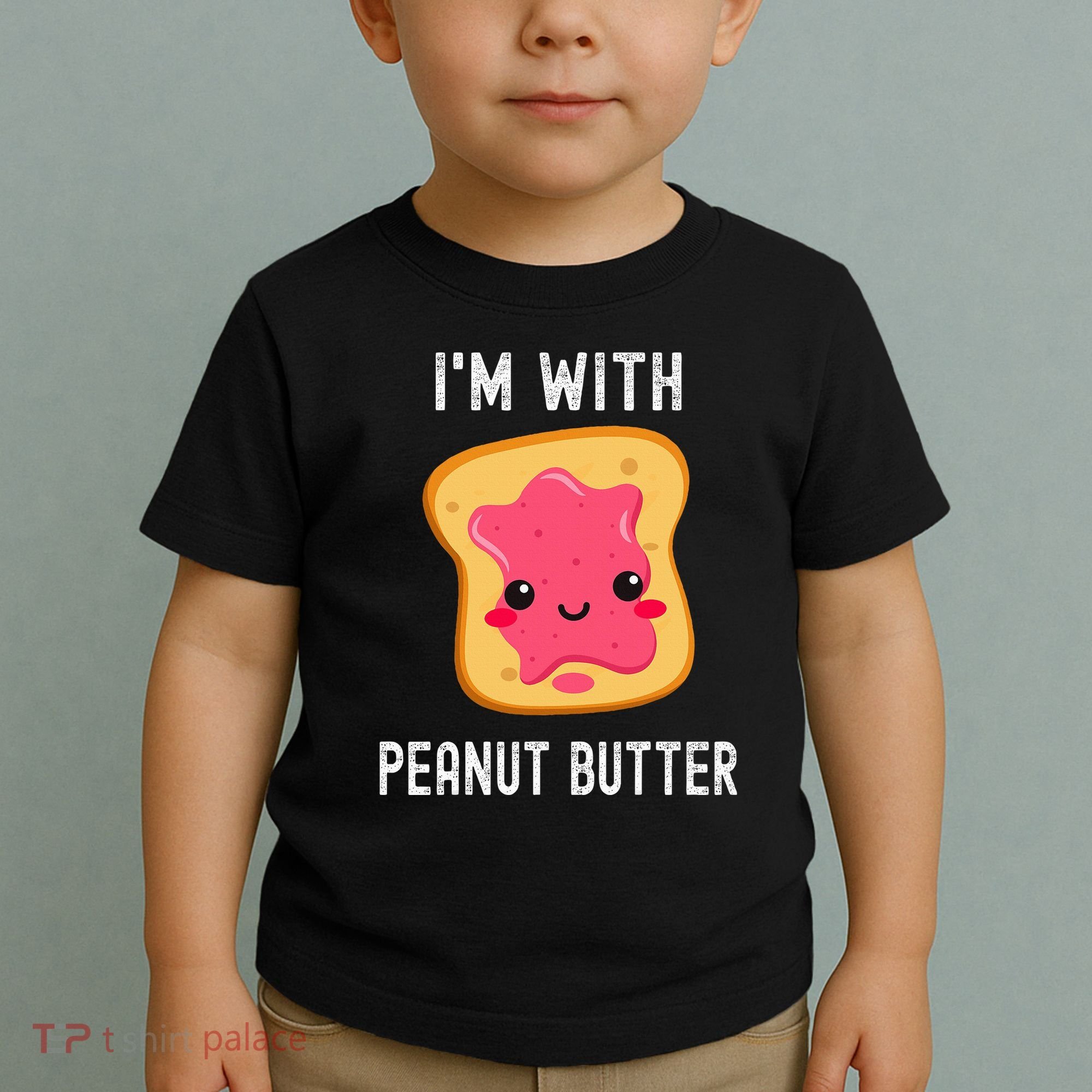 Peanut Butter Jelly Matching Couples His & Hers Toddler T-Shirt