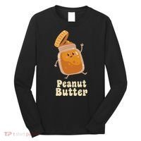 Peanut Butter & Jelly Matching Couple Halloween Best Friends Long Sleeve Shirt thumb 0