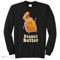 Peanut Butter & Jelly Matching Couple Halloween Best Friends Sweatshirt thumb 0