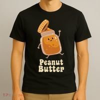 Peanut Butter & Jelly Matching Couple Halloween Best Friends T-Shirt thumb 3