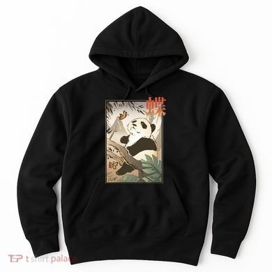Panda Butterfly Japanese Hoodie