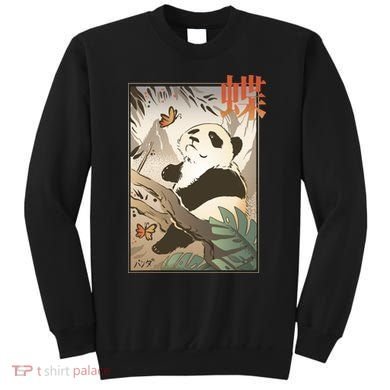 Panda Butterfly Japanese Sweatshirt