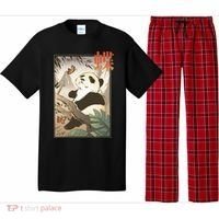 Panda Butterfly Japanese Pajama Set thumb 0