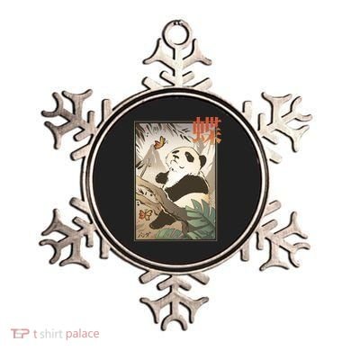Panda Butterfly Japanese Ornament
