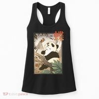 Panda Butterfly Japanese Women's Tank Top thumb 0