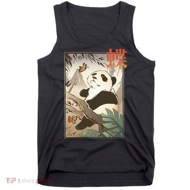 Panda Butterfly Japanese Tank Top