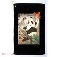Panda Butterfly Japanese Golf Towel thumb 0