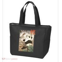 Panda Butterfly Japanese Tote Bag thumb 3