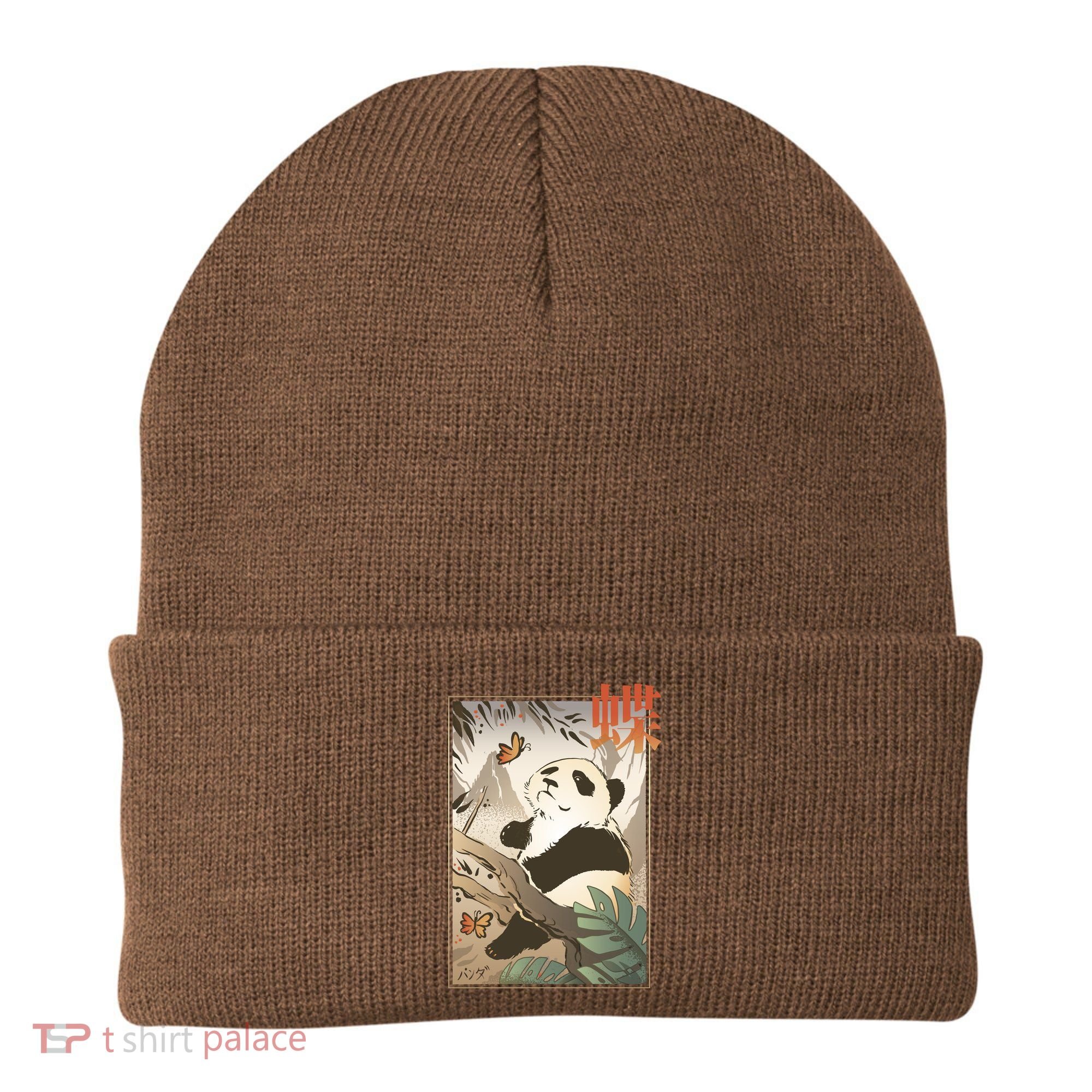 Panda Butterfly Japanese Beanie
