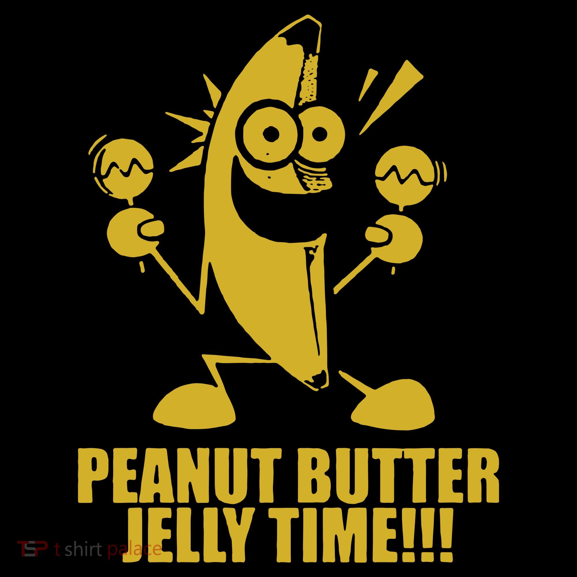 Peanut Butter Jelly Time Banana Coffee Mug