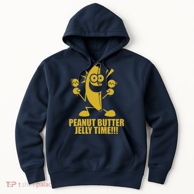 Peanut Butter Jelly Time Banana Hoodie