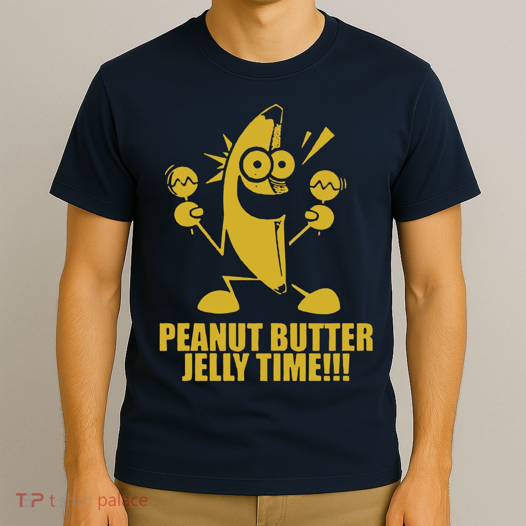 Peanut Butter Jelly Time Banana T-Shirt