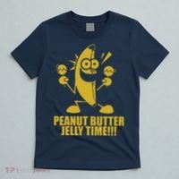 Peanut Butter Jelly Time Banana T-Shirt thumb 5
