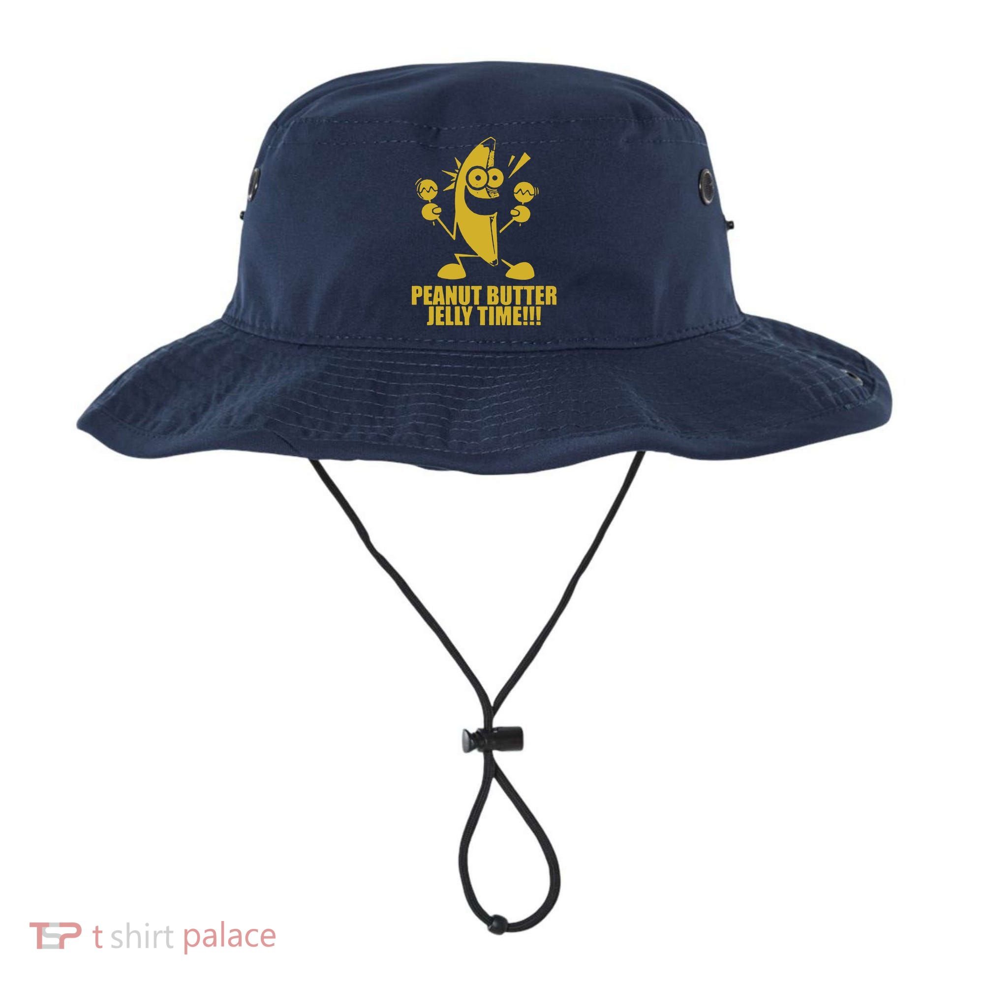 Peanut Butter Jelly Time Banana Bucket Hat