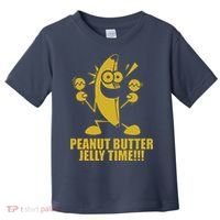 Peanut Butter Jelly Time Banana Toddler T-Shirt thumb 0