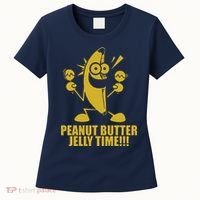 Peanut Butter Jelly Time Banana Women's T-Shirt thumb 0