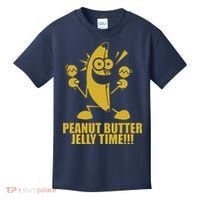 Peanut Butter Jelly Time Banana Kids T-Shirt thumb 0