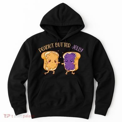 Peanut Butter Jelly Matching Couples Lover Halloween Hoodie
