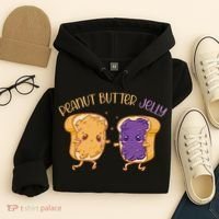 Peanut Butter Jelly Matching Couples Lover Halloween Hoodie thumb 4