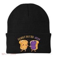 Peanut Butter Jelly Matching Couples Lover Halloween Beanie thumb 0
