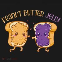 Peanut Butter Jelly Matching Couples Lover Halloween Women's Hoodie thumb 2
