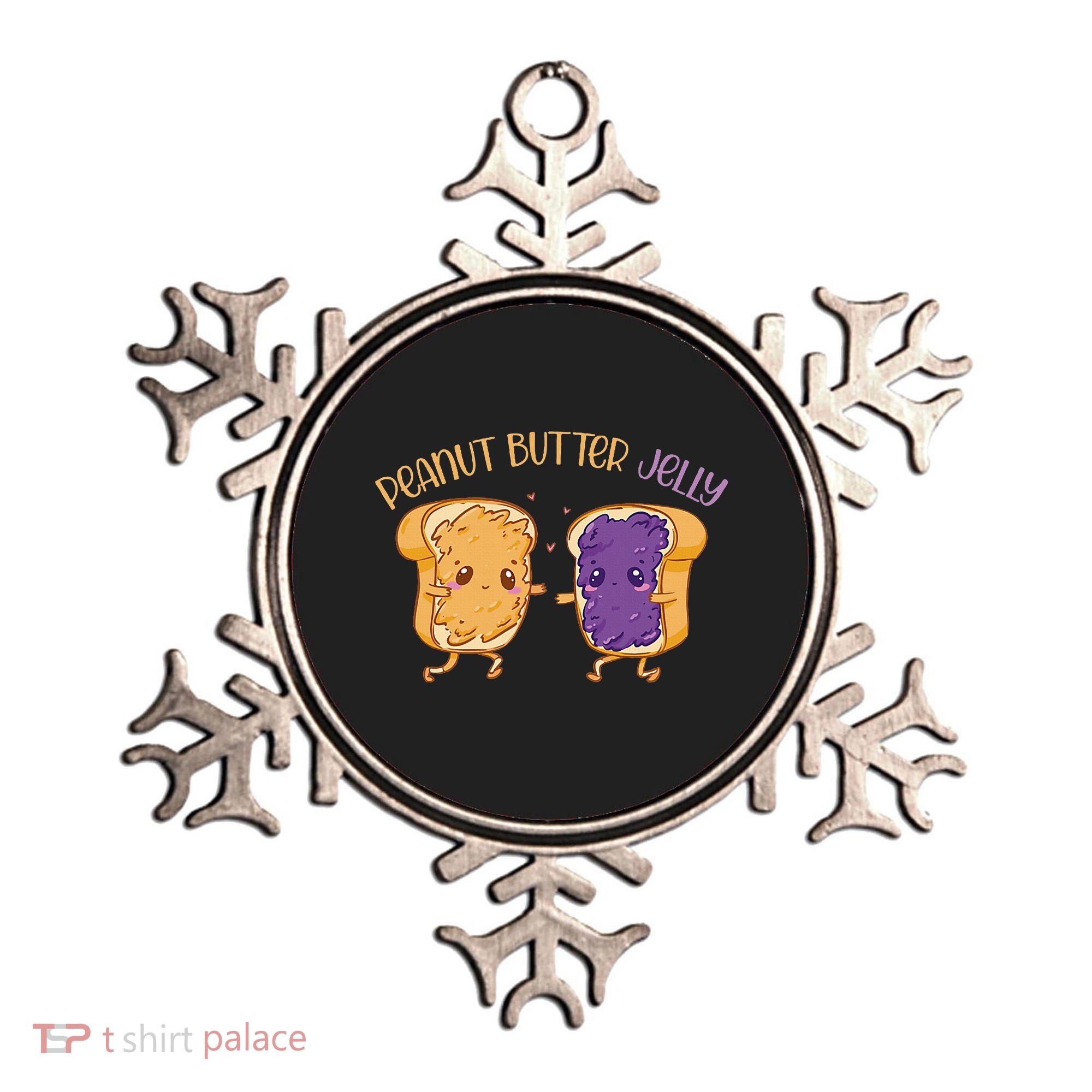 Peanut Butter Jelly Matching Couples Lover Halloween Ornament