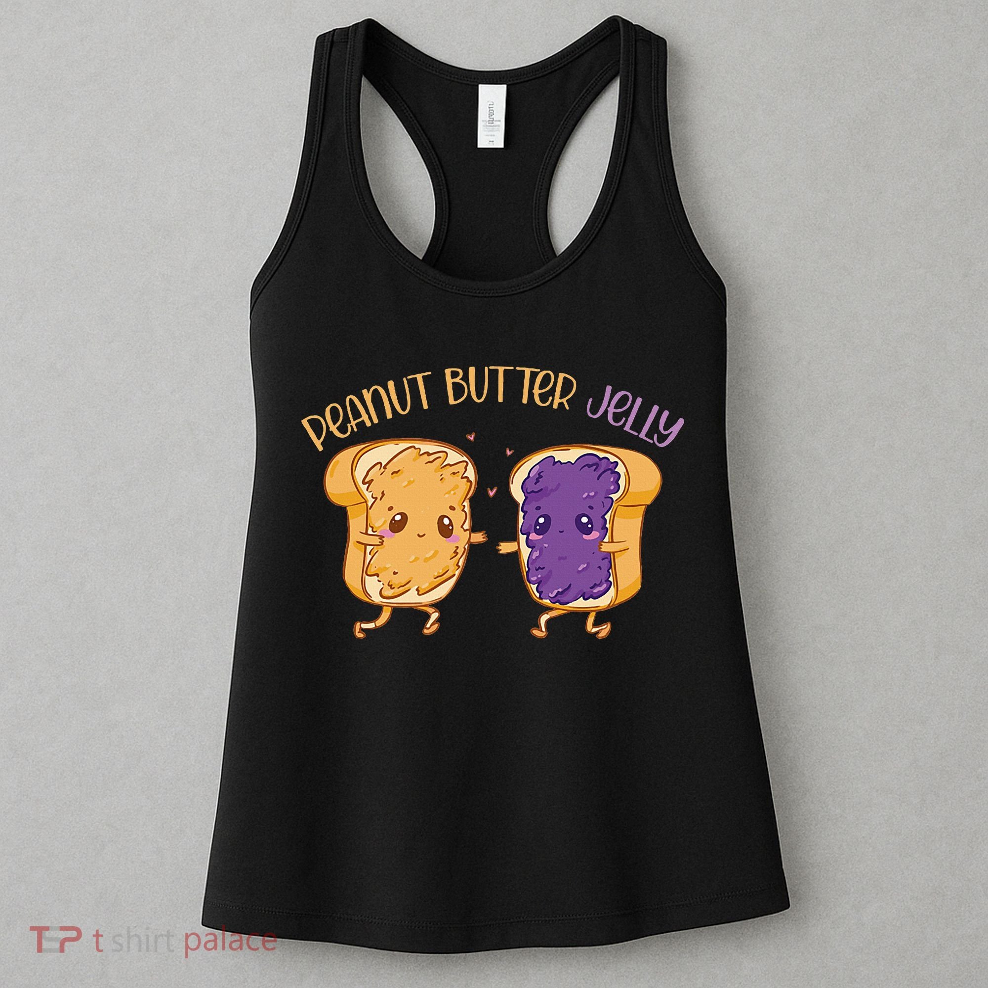 Peanut Butter Jelly Matching Couples Lover Halloween Women's Tank Top