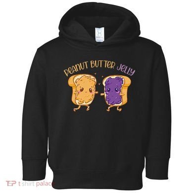 Peanut Butter Jelly Matching Couples Lover Halloween Toddler Hoodie