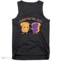 Peanut Butter Jelly Matching Couples Lover Halloween Tank Top thumb 0