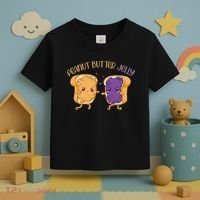 Peanut Butter Jelly Matching Couples Lover Halloween Toddler T-Shirt thumb 3
