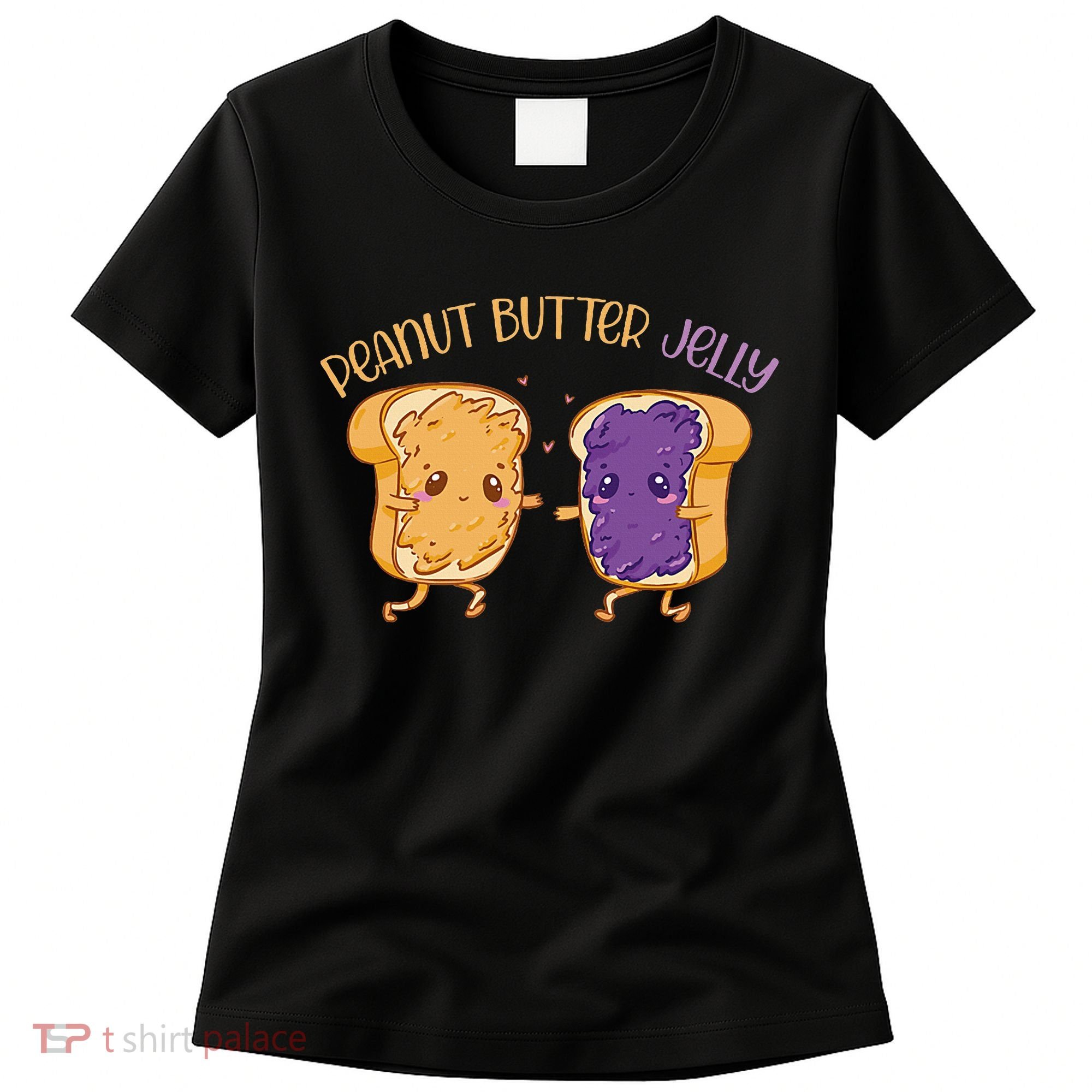 Peanut Butter Jelly Matching Couples Lover Halloween Women's T-Shirt