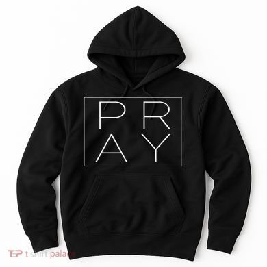 Pray Boxed Logo Hoodie